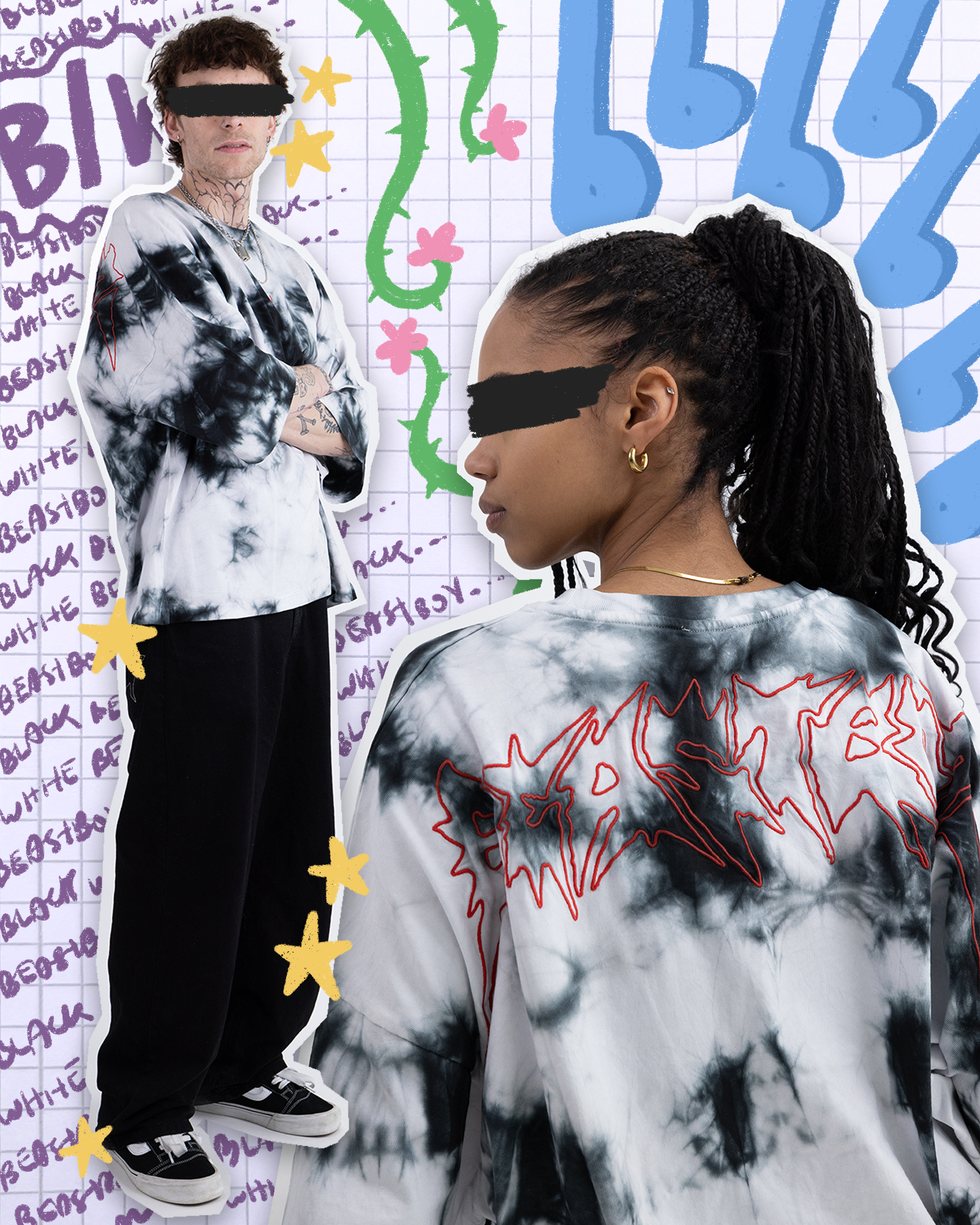 BE4STBOY B/W | Shirt