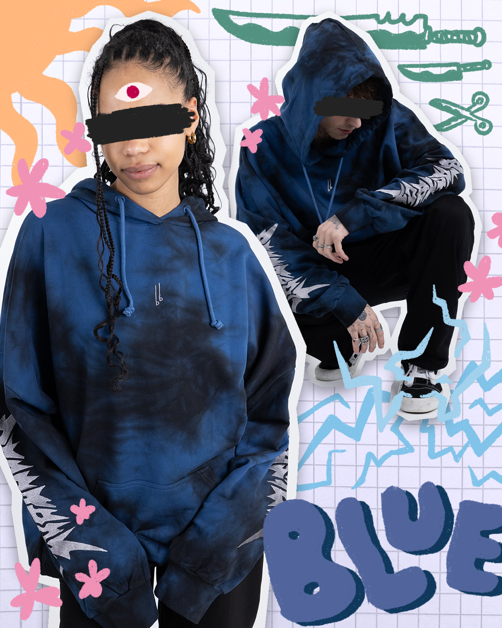 BE4STBOY BLUE | Hoodie