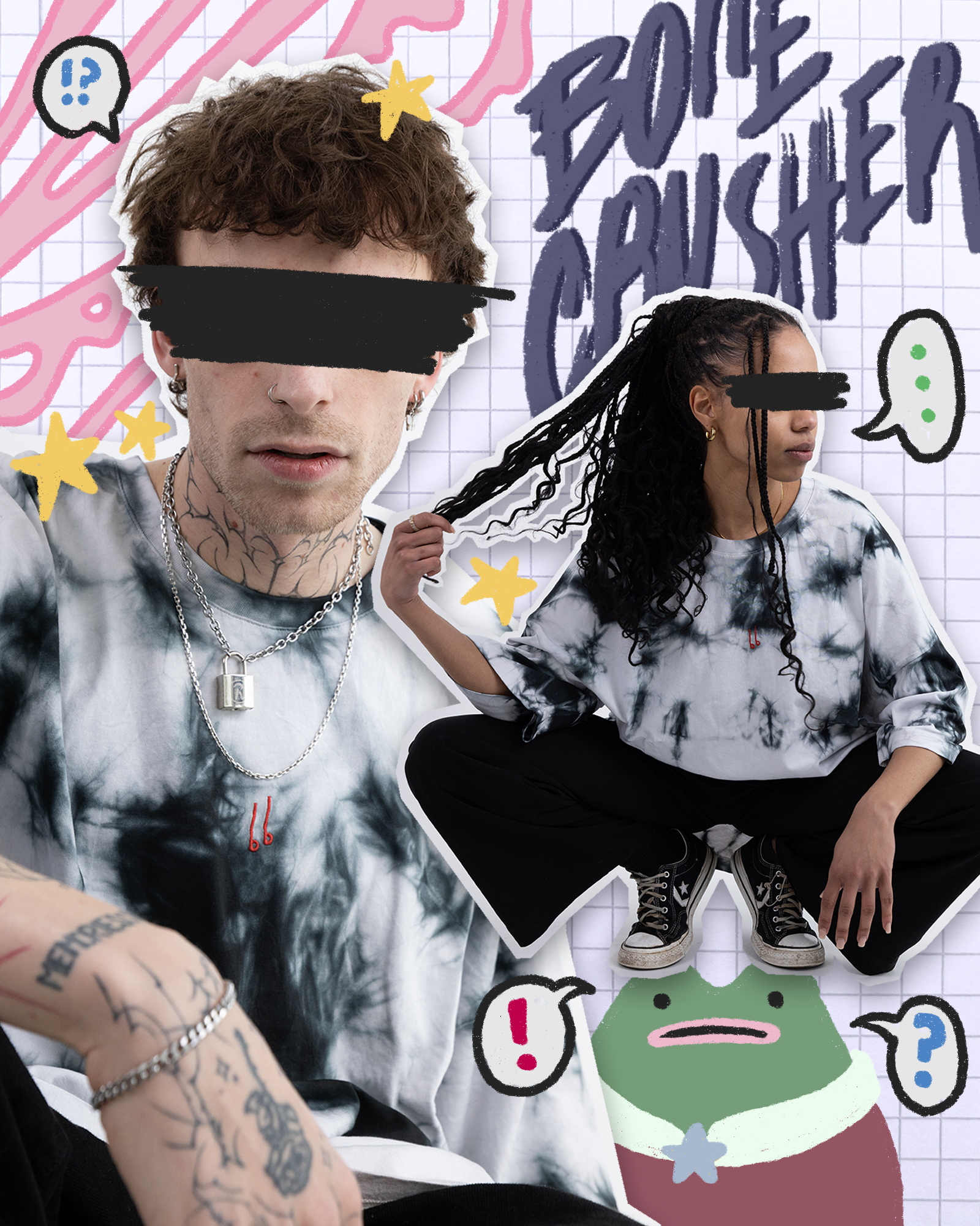 BE4STBOY B/W | Shirt