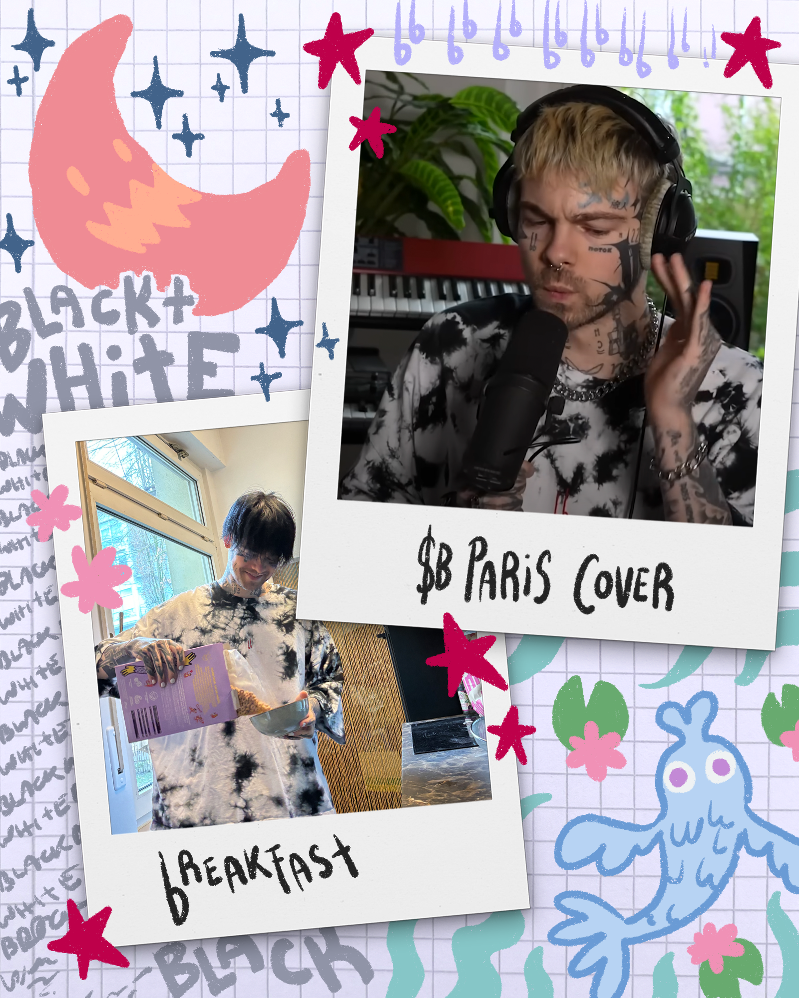 BE4STBOY B/W | Shirt